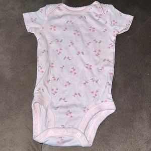 Pink Carters Onesie